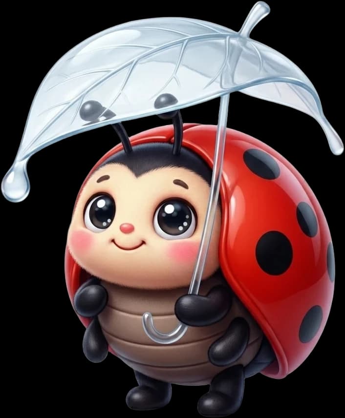 Une coccinelle rouge à sept points posée sur une feuille